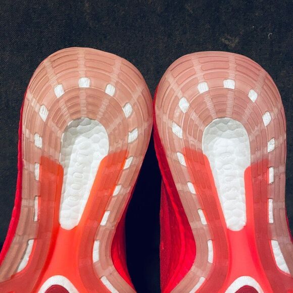 NEW Adidas Ultraboost 22 Vivid Red Turbo Mens 11 US 10.5 UK 45 1/3 EUR Uncaged - Picture 12 of 14